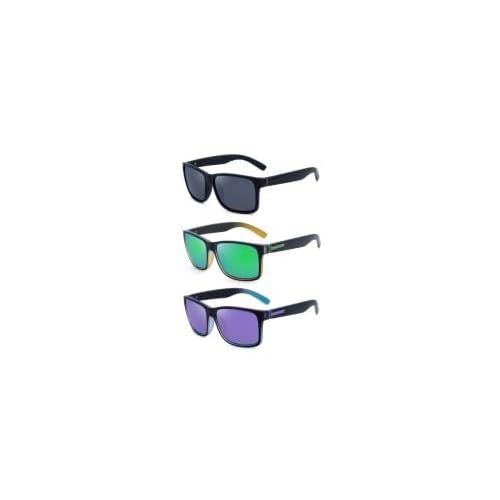 LECKIRUT Vintage Polarized Sunglasses 3pc Set