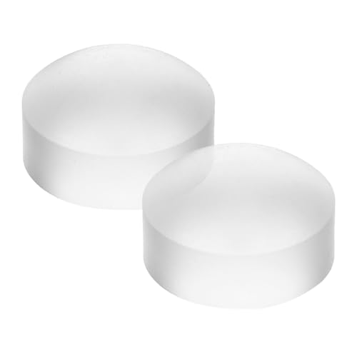 MUSISALY 2Pcs Leather Billiard Tips Replacement for Pool Cues Resistant Easy to Install Tips for Beginners and Professionals Portable and Convenient Billiard Supplies