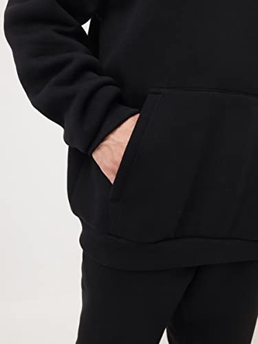 Tuveke Black Sweat Suits For Men Set 2 Piece Hoodie Jogger Track Suit Long Sleeve Tracksuit Running Jogging Sports Sweatsuits Hoodie And Pants 2Xl #TOP4