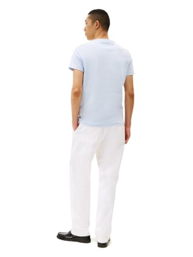 Tommy Hilfiger Men's Embroidered Logo Tee, Breezy Blue X-Large - image 4