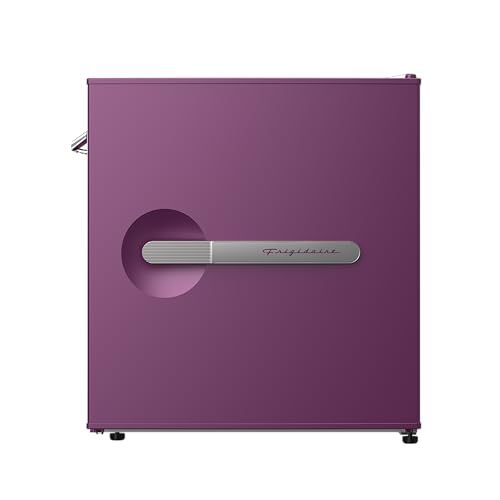 Image of Frigidaire, 1.6 Cu. Ft. Retro Series Compact Refrigerator, Built-In Side Bottle Opener, Purple