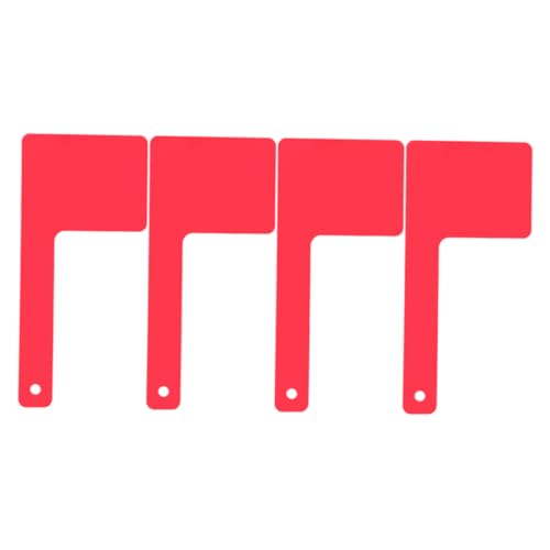 TOYANDONA 4 Piezas Buzón De Bandera Reemplazo De Bandera Roja Accesorios Decorativos Para Buzón De Correo Exterior Poste