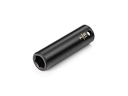 Image of TEKTON 3 /8 Inch Drive x 7 /16 Inch Deep 6-Point Impact Socket | SID13011
