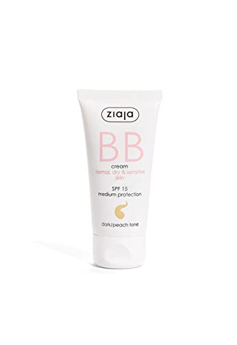 Ziaja Bb Cream Pieles Normales, Secas y Sensibles SPF15 Tono Oscuro 50 ml (ZCB16223)