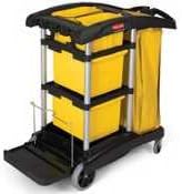 Rubbermaid Commercial Micro fiber janitor cart