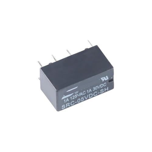 Relé SRC-12VDC-SH de 8 pines componentes electrónicos DC 12V interruptor de circuito 3