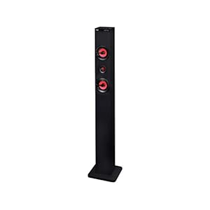 Trevi, XT 101 BT Soundtower, luidsprekertoren met Bluetooth, MP3, USB, SD, Aux-In zwart