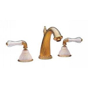 Phylrich K314 025 - Mirabella Lavatory Faucet Frosted Crystal Handles