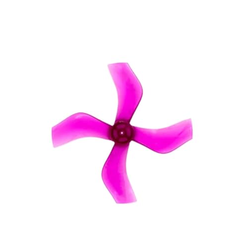 Hélices 1636-4 de 40 mm moradas para solucionar problemas de vibración en drones