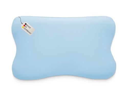 Dukal | Kissenbezug passend für Blackroll Recovery Pillow Kopfkissen | Third of Life Re-Charge und Recovery | smartsleep smart Recovery Pillow | MARTneck Kopfkissen | 30 x 50 cm | Farbe: ciel