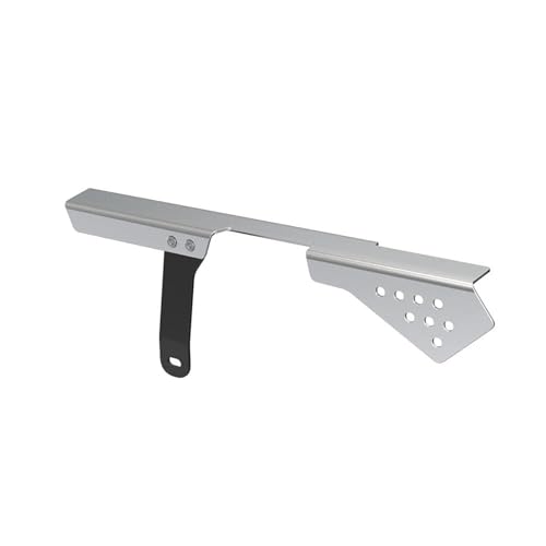 Protection pignon et chaîne moto argent pour éviter les casses sur Street Twin 900