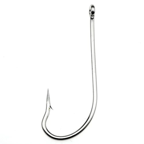 O'Shaughnessy - Ami da pesca in acciaio inox, misura 1, 2, 3, 4, 6, 2/0, 1/0 (0/2) O'Shaughnessy - Ami da pesca in acciaio inox, misura 1, 2, 3, 4, 6, 2/0, 1/0 (0/2)