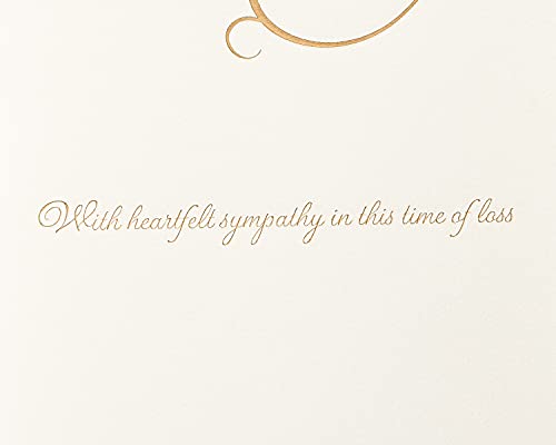Image of Papyrus Sympathy Card (Heartfelt Sympathy)
