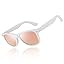 Matte White Frame | Revo Rose Gold Lens Matte White Frame | Revo Rose Gold Lens