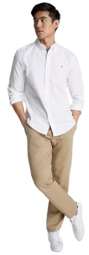 Tommy Hilfiger Men's Signature Long Sleeve Casual Button Down Shirt in Regular Fit 2025 Collection2