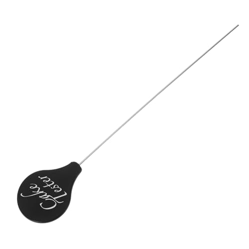 FIXOSHEE Probador de Pasteles Acero Inoxidable con Mango Herramienta Práctica para Hornear Bizcochos Cupcakes y Muffins Diseño Compacto para Uso Fácil y Limpieza Sencilla