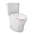 TOTO Aquia IV Two-Piece Elongated Dual Flush 1.28 and 0.9 GPF Universal Height Toilet with CEFIONTECT, WASHLET+ Ready, Colonial White - MS446124CEMFGN#11