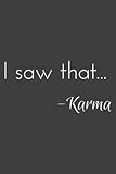Photo Gallery i saw that... - karma: lined journal & diary for writing & notes for girls and women, memo diary subject notebooks planner, 6"x9" Photo Gallery i saw that... - karma: lined journal & diary for writing & notes for girls and women, memo diary subject notebooks planner, 6"x9"