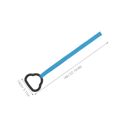Anillas para gimnasia con correas antideslizantes azules miniatura 2