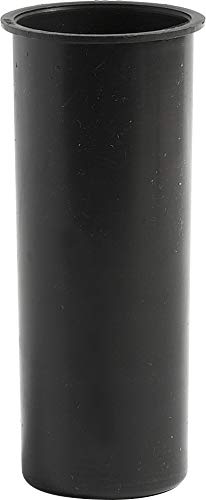 Pilla | Portafiori Interno in plastica per vaso votivo da cimitero colore nero | Altezza 12 cm, Diametro circolare 5 cm.