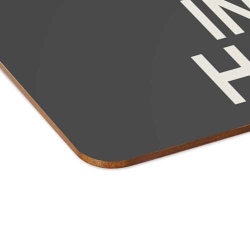 Sets de table noirs en liège pour protéger les meubles des taches - 4