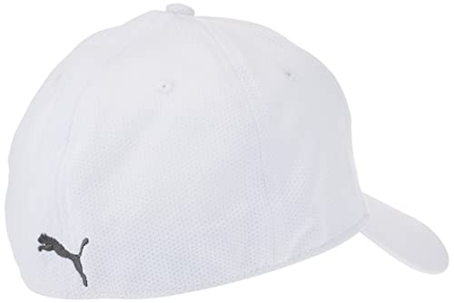Puma Unisex Adult Evercat Mesh Stretch Fit Baseball Cap, White, Small-Medium Us #TOP1