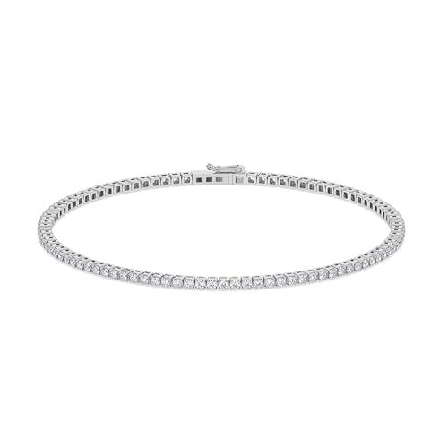 TANACHE Lab Grown Diamond Tennis Bracelet in Gold