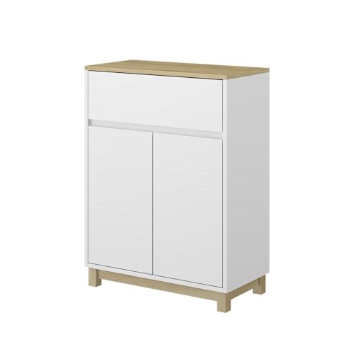 Vicco Midischrank Weiß Livia 60x80x30 cm - Badezimmermöbel, Nutzt den Raum über der Toilette clever aus Vicco Midischrank Weiß Livia 60x80x30 cm - Badezimmermöbel, Nutzt den Raum über der Toilette clever aus