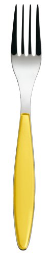 guzzini FEELING テーブルフォーク イエロー 230002.88