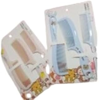 طقم مشط للأطفال 3 قطع أسنان ناعم للالعناية الشعر الأطفال