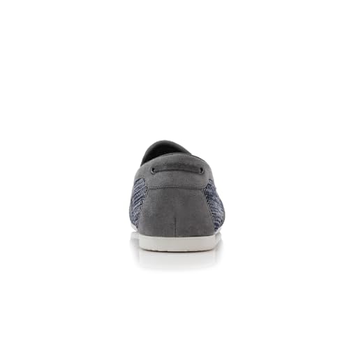 Image of Ferro Aldo Men's Slip-On Loafers | Woven Espadrille & Classic Styles | Casual & Formal Dress Shoes