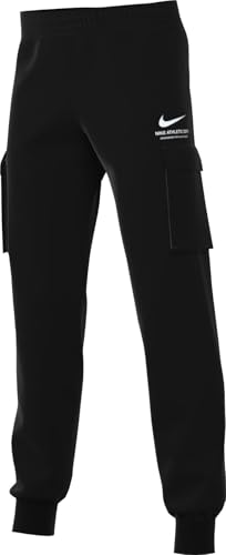 Pantalón cargo de tejido fleece Nike para niño cómodo con bolsillos laterales S