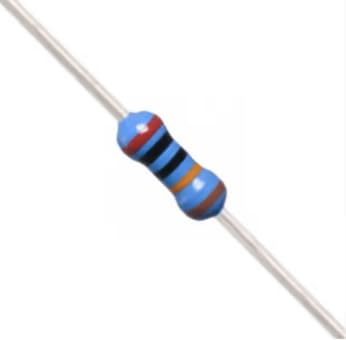 20 Ohm 1% 1/4W Through Hole Resistor (pack of 25)