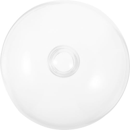 HYTROVE Tapa de Vidrio Transparente para Alimentos Buen Sellado y Diseño Creativo, Portátil y Práctica para Bodas y Recepciones