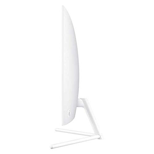 Samsung Ur59 Series 32-Inch 4K Uhd (3840X2160) Computer Monitor, Curved, Hdmi, Display Port, 3-Sided Border-Less, Eye Saver Mode (Lu32R591Cwnxza) + Wacky Jacky Cleaning Cloth #TOP2