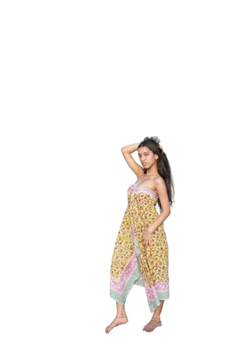 Lightweight Cotton Scarf – Indian Block Print Sarong Perfect Mother’s Day Sarong Gift – Handmade Boho Cotton Wrap