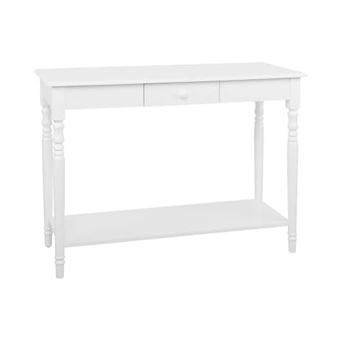 Table Console Blanche Beliani Cover