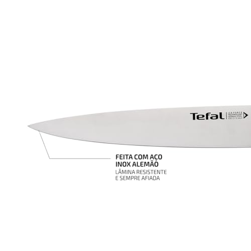 Faca Slicing Aço Inox Tefal 20cm Ice Force