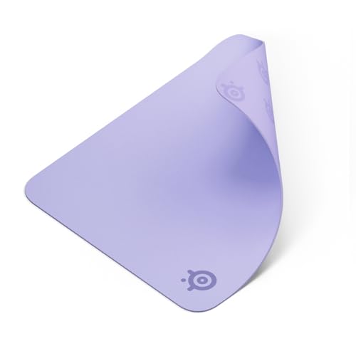 SteelSeries Tapis QcK Medium - Lavande - Base antidérapante en Caoutchouc - Suivi et stabilité de Pointe - Optimisé pour capteurs Gaming - 320 mm x 270 mm -...