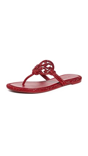 Image of Tory Burch Women's Miller Knotted Pave Sandals