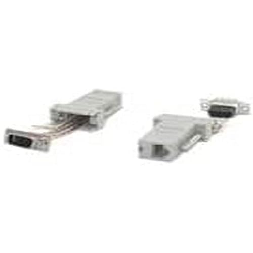 StarTech.com Adaptador Conversor Modular Serie de DB9 a RJ45   Macho a Hembra