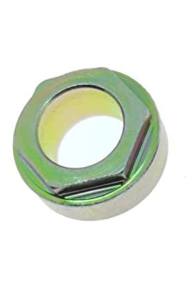 Buje de dirección hexagonal 741-04237B 941-04237B de repuesto para Cub Cadet MTD Troy Bilt Yard Machine Yardman cortacésped de 1/2 pulgada de grosor y 1-1/8 pulgadas de diámetro, aleación
