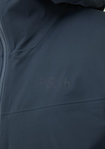 Image of Rab Men's Kinetic 2.0 Hooded Waterproof Lightweight Jacket for Hiking and Trekking