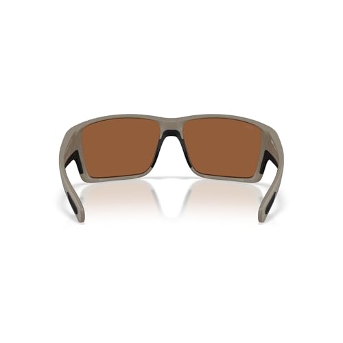 Image of Costa Del Mar Sunglasses for Men-Reefton PRO Mens Polarized Sunglasses 580G | Polarized Fishing Glasses with UV Protection - Costa Sunglasses for Boating, Beach & Driving, 63