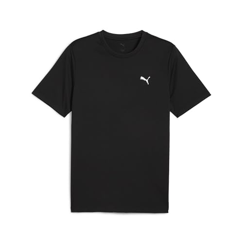 Image of Puma Men Polyester Solid Regular Fit Tees