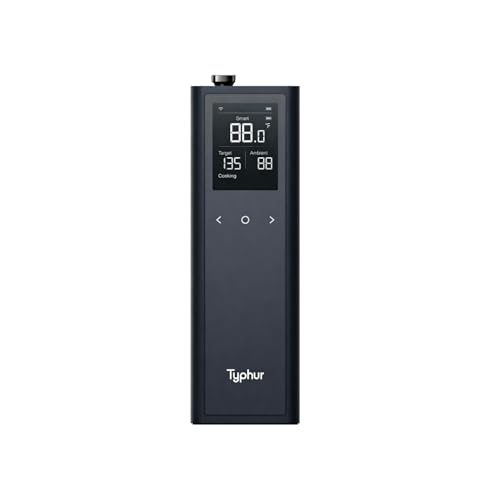 Image of Typhur Sync One Smart Wireless Meat Thermometer Digital: Standalone Base for Quick and Easy Control, Unlimited Range WiFi & Bluetooth, Proven Stronger Signal Stability, for BBQ Grill Oven Smoker