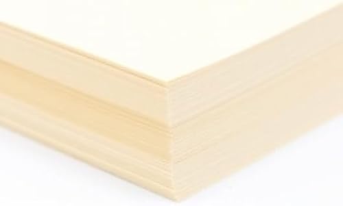 Exact Vellum Bristol IVORY - 8.5 x 14 Legal Size Cardstock Paper - 67VB - 1000 Sheets = 1 mini Carton [82362]