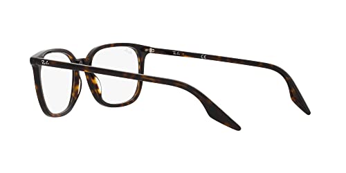 Image of Ray-Ban unisex-adult Rx5406f Low Bridge Fit Square Prescription Eyewear Frames
