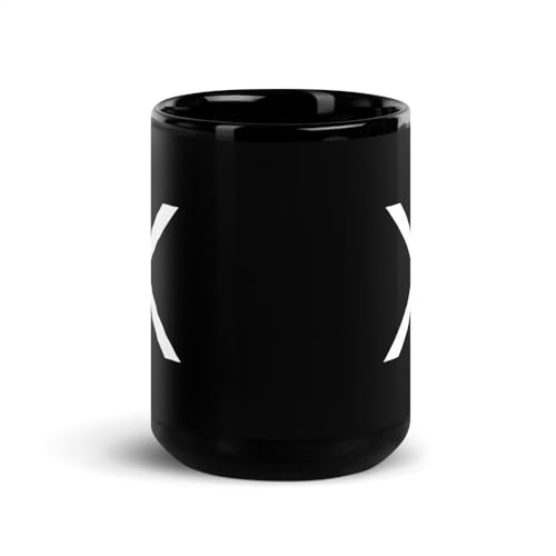 XRP Crypto Black Glossy Mug XRP Cryptocurrency Coffee mug gift - Image 4