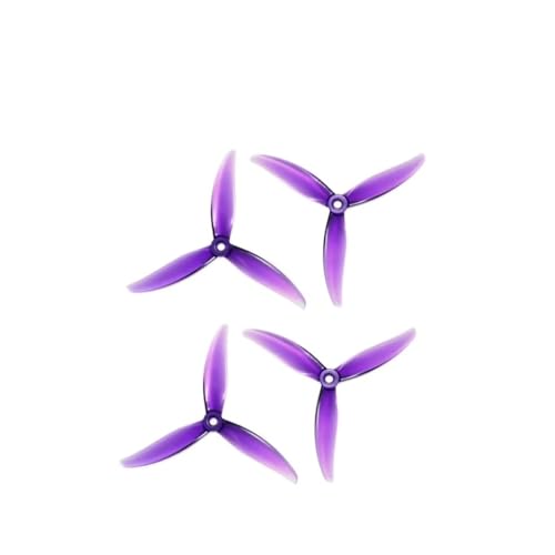 Hélices Drone FPV R29 V3 Violettes pour Session de Vol Long Range en Pleine Nature